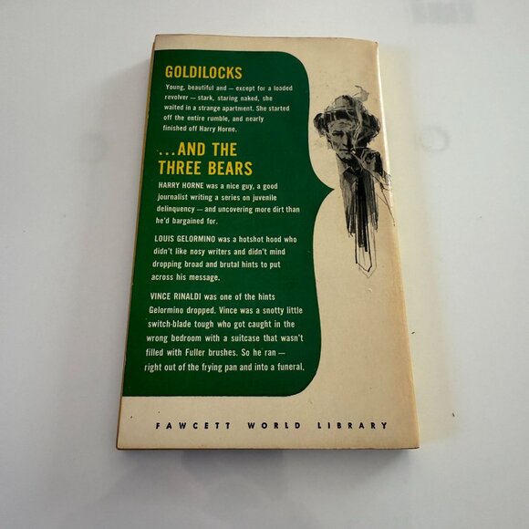 End Of A J.D. By John Gonzales 1960 First Printing Paperback Vintage Crime Drama - Picture 2 of 3